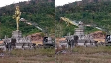 মূর্তি ভেঙে দিলো থাইল্যান্ড: রিপোর্ট